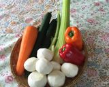 いろんな野菜でいろどりピクルス！作り方1写真