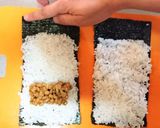 簡単★お弁当にも【スティック納豆巻き】♪作り方3写真