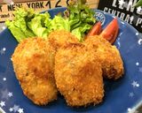 新じゃがでほっくほくチーズinコロッケ作り方8写真