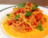 簡単♥️カニ缶で＊蟹トマトクリームパスタ作り方6写真