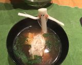 ＊モッツァレッラ星人の豆腐と大葉お吸い物作り方3写真