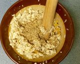 厚揚げと余りご飯の梅入り団子♪作り方2写真