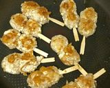 厚揚げと余りご飯の梅入り団子♪作り方5写真