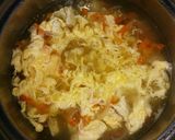 “給食の”かきたま汁作り方3写真