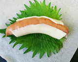 簡単！ササミと大葉と梅干しの春巻き揚げ☆作り方5写真