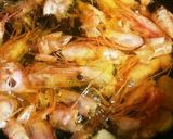 簡単＆絶品！甘エビと豆腐DEアヒージョ♪作り方5写真