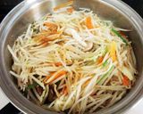ダシダ(牛だしの素)で野菜炒めが美味しい作り方2写真