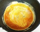 塩漬けトマトと卵の簡単炒め作り方2写真