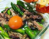 いわしレモンスープ缶アスパラオーブン焼き作り方4写真