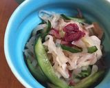 切干大根のポリポリ梅キュウサラダ作り方6写真