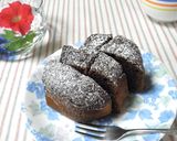 HBでバナナとおからのココアケーキ♪作り方7写真