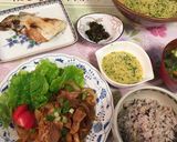 簡単〜雑穀米入り我家風とろろご飯作り方6写真