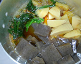 簡単！筍と蒟蒻とニラのピリ辛おかか煮♪作り方4写真