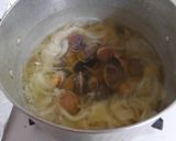 簡単ごちそう♪はまぐりと玉ねぎのお吸い物作り方5写真