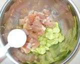 鶏胸肉そら豆の簡単揚げ物♪ヘルシーころも作り方5写真