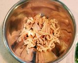 超簡単！大葉が香る鶏皮ぽん酢作り方2写真