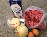 ＊簡単＊おいしい＊煮込みハンバーグ作り方1写真