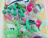 小学校運動会 海苔アート「翔」弁当作り方4写真