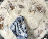 舞茸の濃厚クリームパスタ作り方3写真