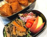 鶏唐揚げの味ぽん煮作り方2写真