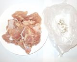 小松菜鶏肉の炒め物♪簡単ホイコーローたれ作り方4写真
