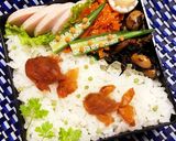 金魚 キャラ弁作り方4写真