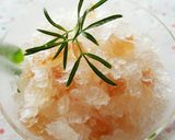 南高梅干しと梅酒のグラニテ作り方5写真