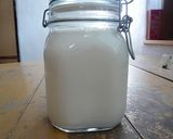 玄米酵母で作るなんちゃって豆乳ヨーグルト作り方2写真