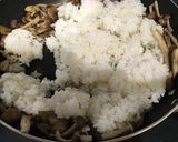 きのこのバター醤油炒めご飯作り方3写真