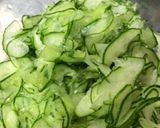 簡単で節約★イタリアンカラー酢の物サラダ作り方5写真
