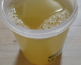 余っただし汁で梅のせ冷たい茶碗蒸し作り方1写真