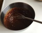 マシュマロチョコケーキ作り方3写真