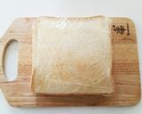 キャベツたっぷり♡丸ごと梅ちくわサンド作り方5写真