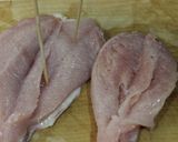 しっとり胸肉のペパーレモン【減塩・節約】作り方1写真