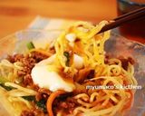 汁なし酸辣湯風ラーメン作り方4写真