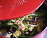 ストウブで作る豚ときくらげの中華風炒り卵作り方7写真