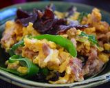 ストウブで作る豚ときくらげの中華風炒り卵作り方8写真