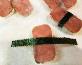 お弁当にも♪スパムアボカドマヨおにぎり作り方4写真