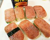 お弁当にも♪スパムアボカドマヨおにぎり作り方5写真