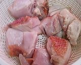 金目鯛の揚げ物作り方1写真
