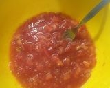 ズッキーニとトマトの夏色冷麦作り方1写真