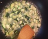 ズッキーニとトマトの夏色冷麦作り方2写真
