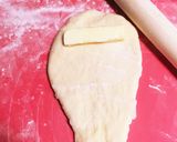 可愛いピンク岩塩の塩パン❤作り方7写真