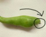 そら豆とベーコンのカレー天ぷら作り方1写真