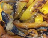 新鮮♪焼きパプリカのごまみそマリネ♪作り方4写真