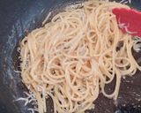 南高梅と釜揚げしらすのワンポットパスタ作り方6写真