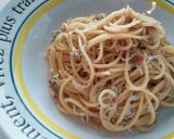 南高梅と釜揚げしらすのワンポットパスタ作り方7写真