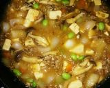 “給食の”豆腐の中華煮作り方5写真