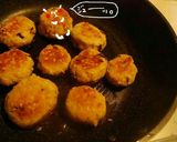 生おからdeしいたけハリネズミバーグ作り方4写真