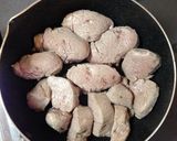【ノンオイル】圧力鍋でヒレ肉トマトパスタ作り方3写真